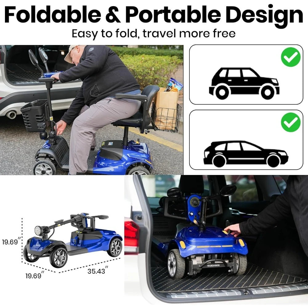 Hign-concerned All Terrain Electric Mobility Scooter