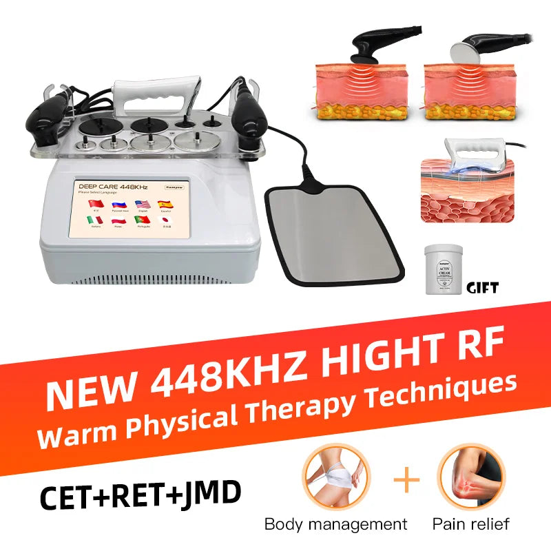 Kuanyew INDIBA CET RF Physical Therapy Device For Pain Relief