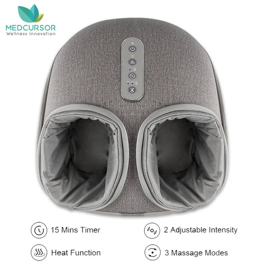 Medcursor Foot Massager Heating Shiatsu Kneading Roller