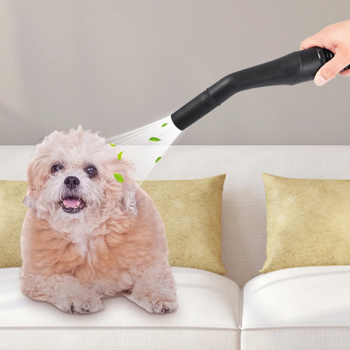 SucceBuy Wet Dry Vac 2.6 Gallon 2.5 Peak HP 3 in 1 Portable Shop Vacuum with Blowing Function  Attachment Storage for Floor