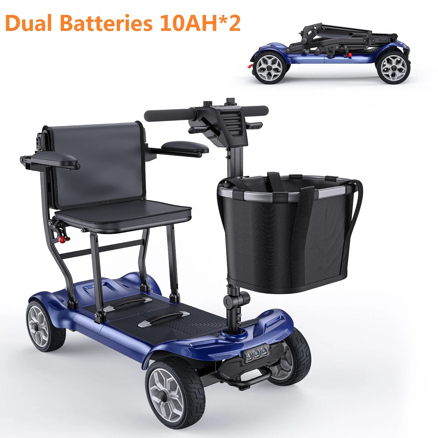 ENGWE Electric Mobility Scooter 270W Dual 10Ah Batteries