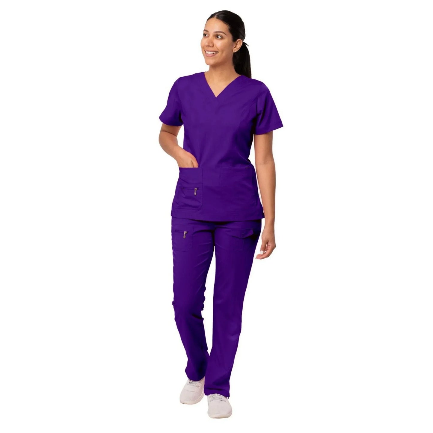 MERTRAWCN Women Surgical Scrubs Set Medical Uniform