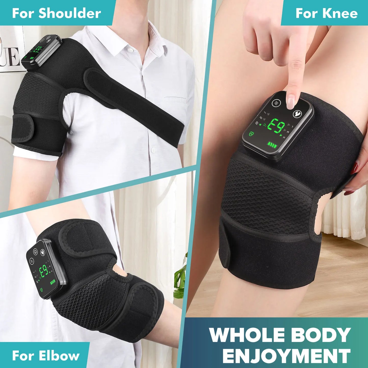 Intelligent Knee Massager With Electric Heating And Vibration