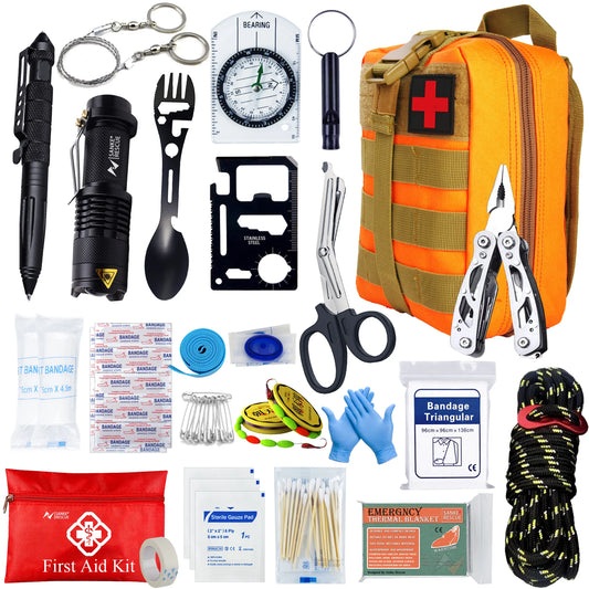Sanke Rescue Survival First Aid Kit Molle Emergency Set IFAK