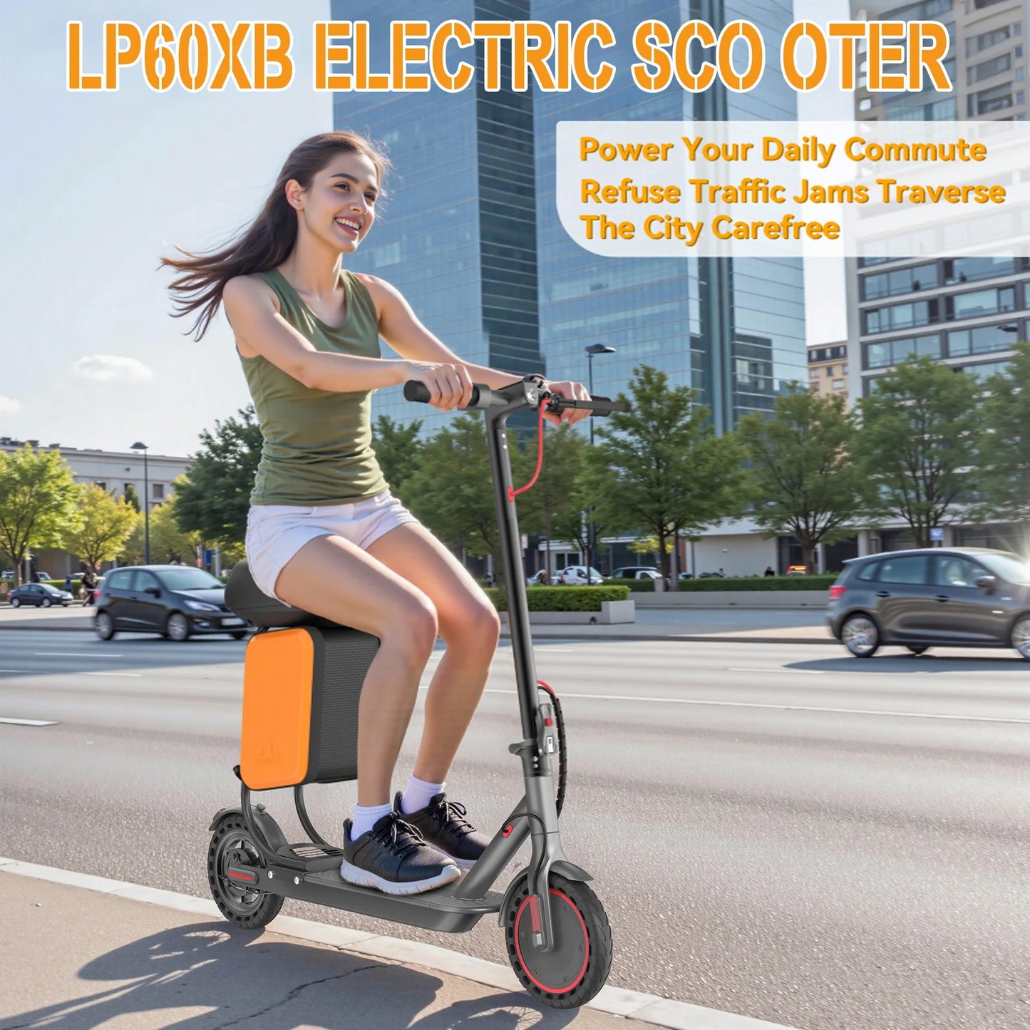 AOVOPRO LP60 Electric Scooter 19 Mph 350W Foldable