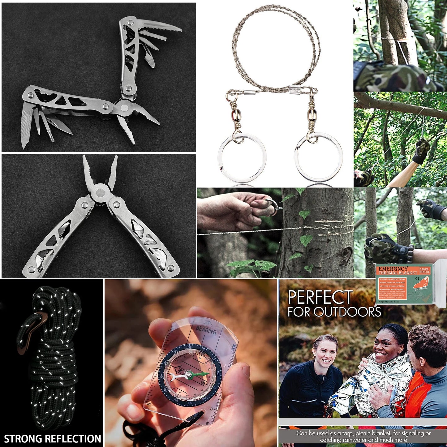 Sanke Rescue Survival First Aid Kit Molle Emergency Set IFAK