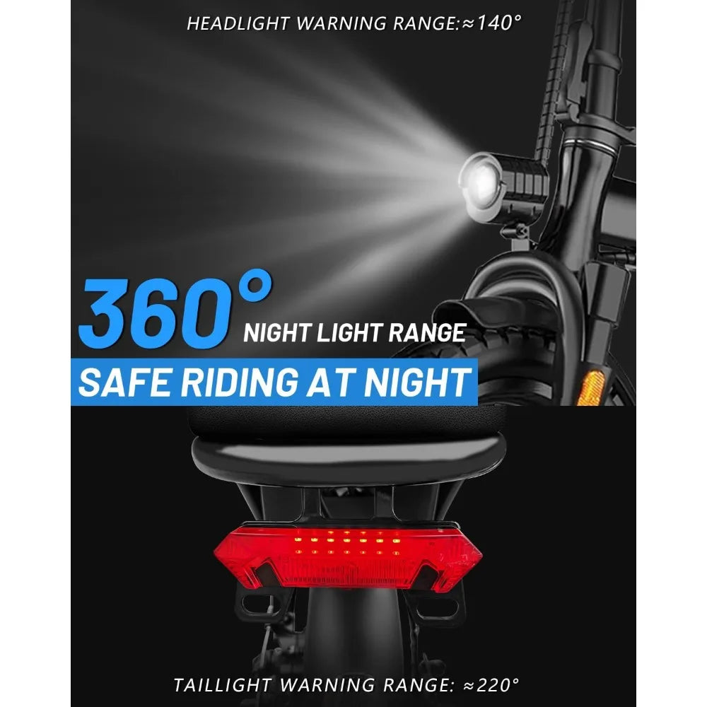 Hign-concerned Electric Bike Ebike 576Wh Removable Battery