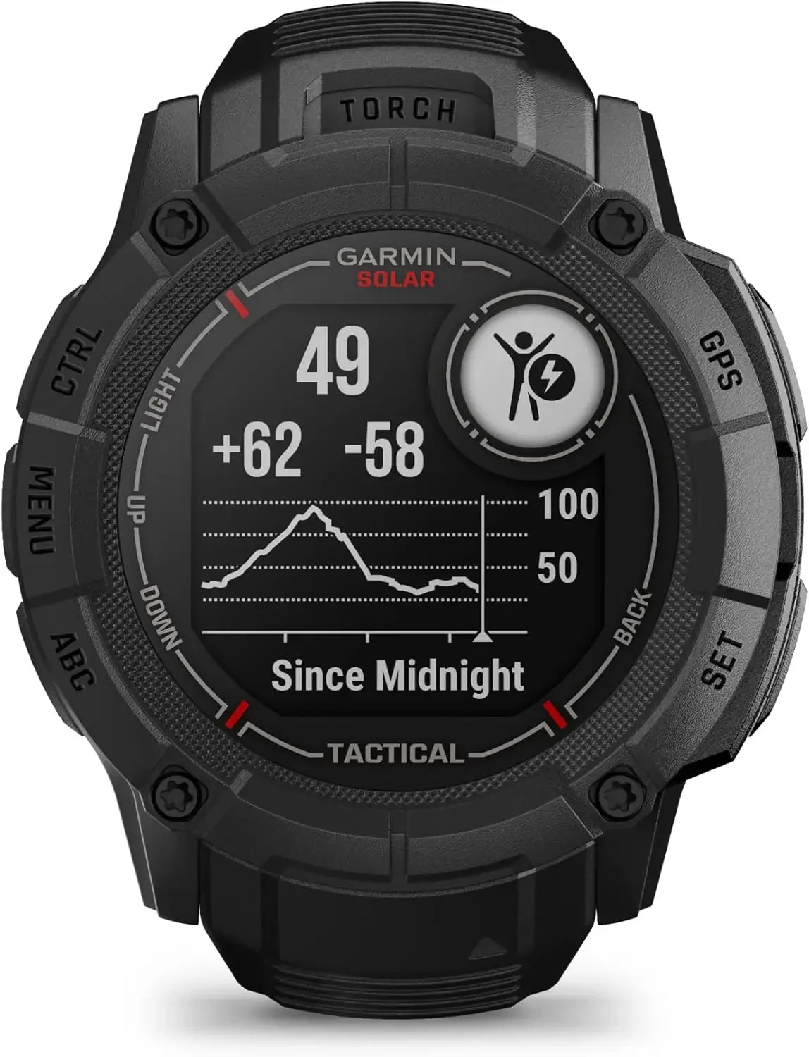 Garmin Instinct 2X Solar Tactical Edition Rugged GPS Watch