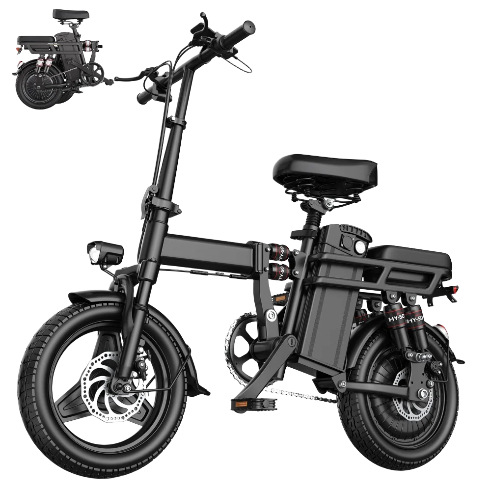 Origin Folding Electric Bike 500W Peak Motor 14 Inch Tire