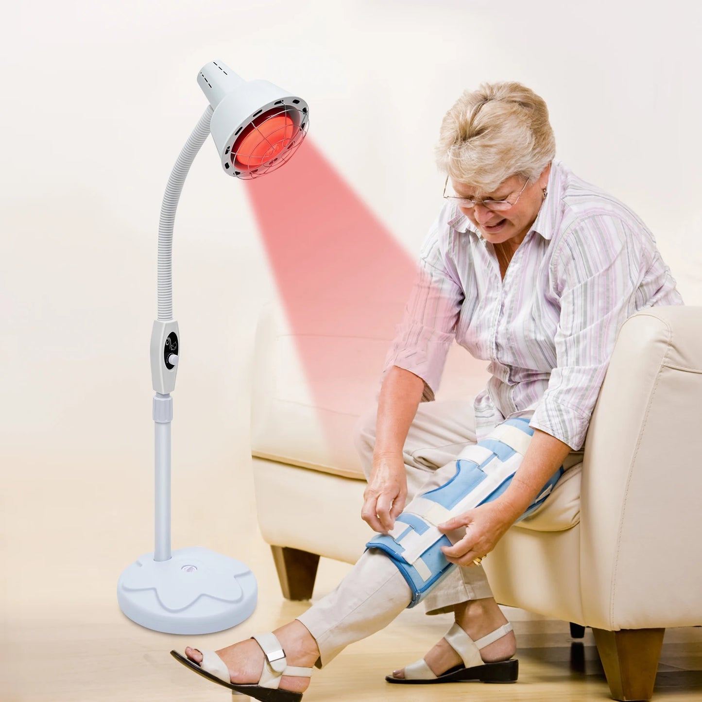 275W Infrared Therapy Lamp for Pain Relief and Relaxation