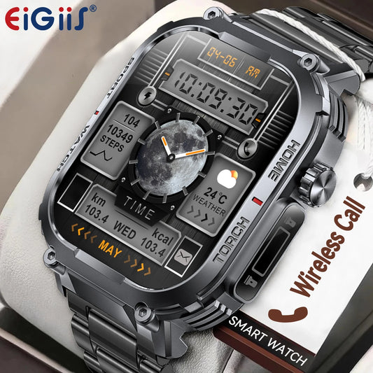 EIGIIS S320B Smart Watch Men 3ATM Waterproof