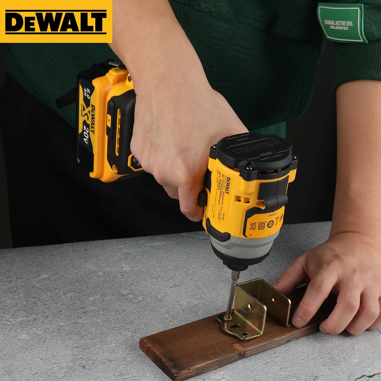 DEWALT DCF850 20V Lithium - Ion Brushless Impact Driver - High Torque Electric Screwdriver, Professional Power Tool