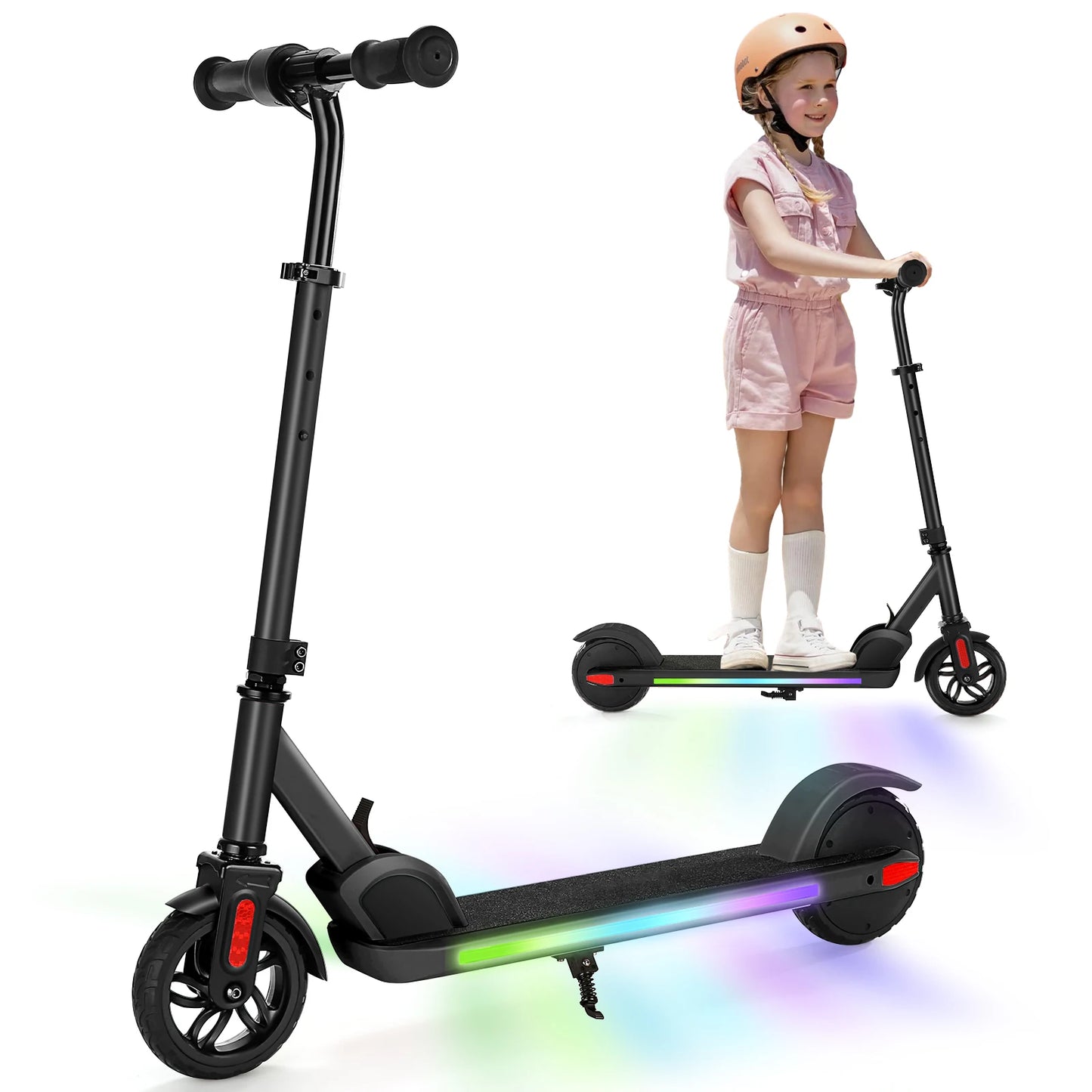 Caromac Electric Kids Scooter 150W Foldable LED Display