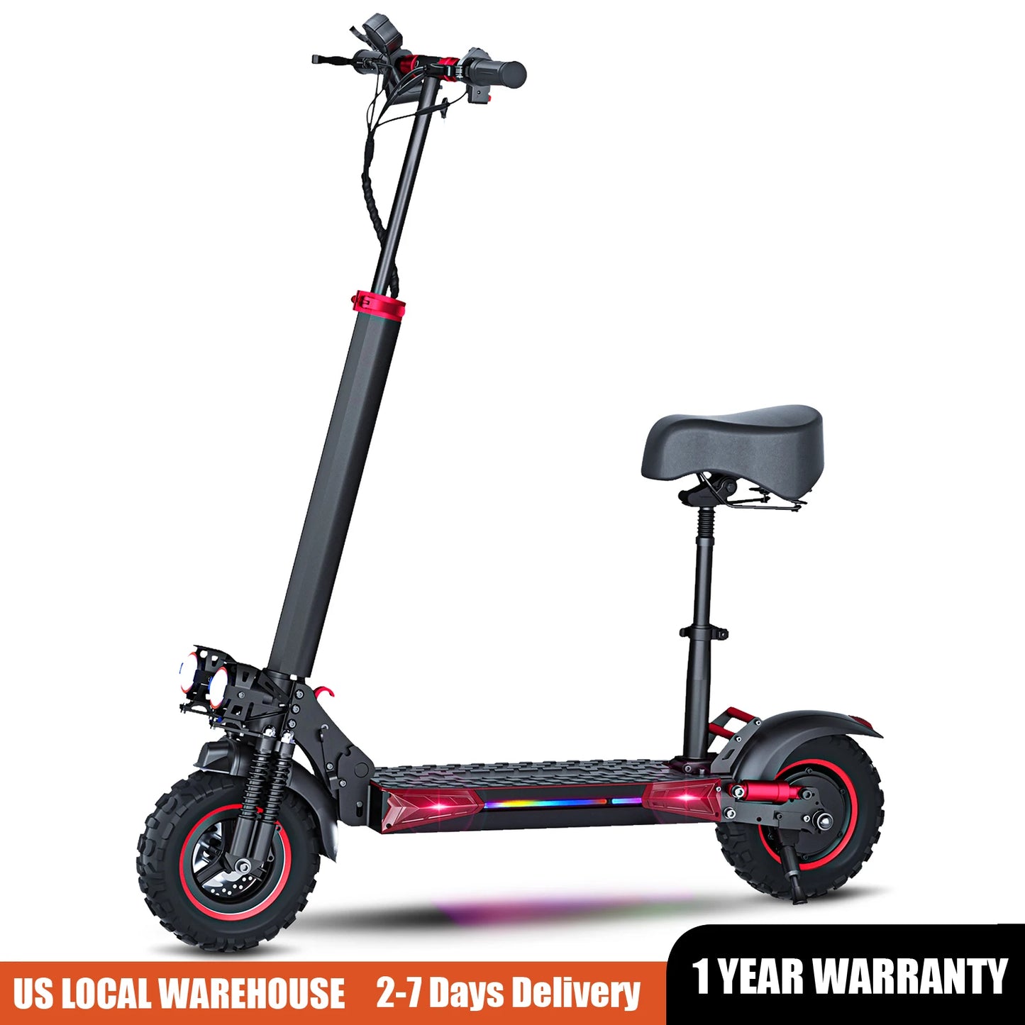 FREEBOY 1200W Electric Scooter With Seat For Heavy Adults