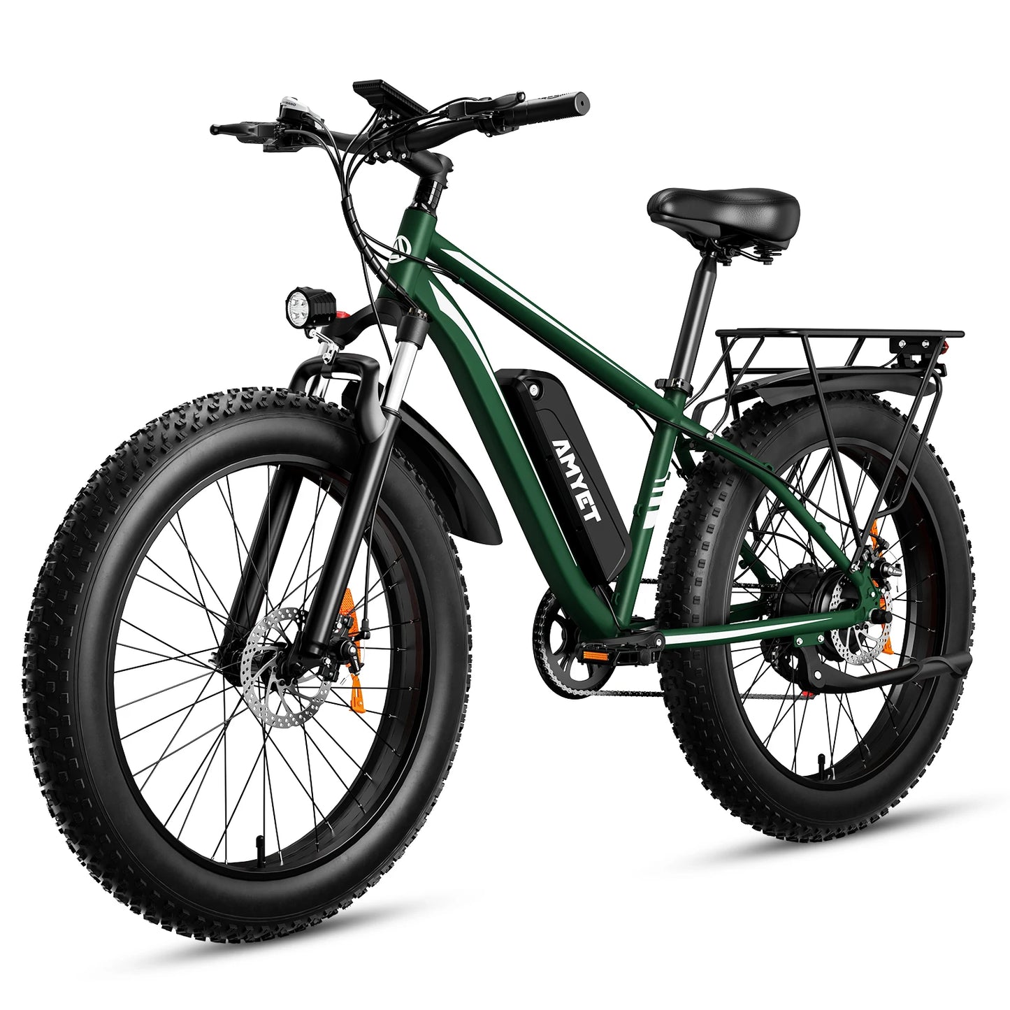 Amyet Electric Bike 1500W 48V 15Ah Fat Tire Mountain