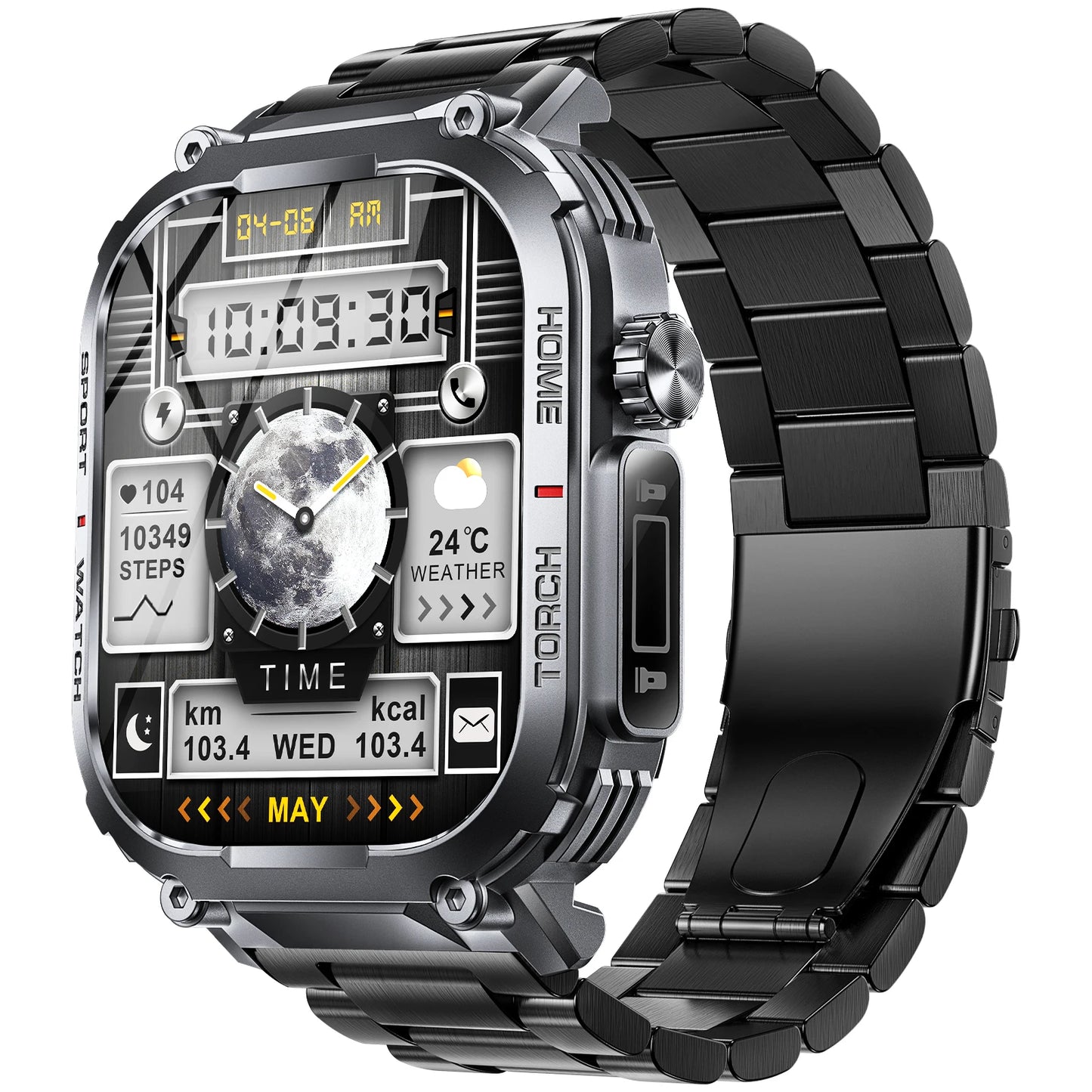 EIGIIS S320B Smart Watch Men 3ATM Waterproof
