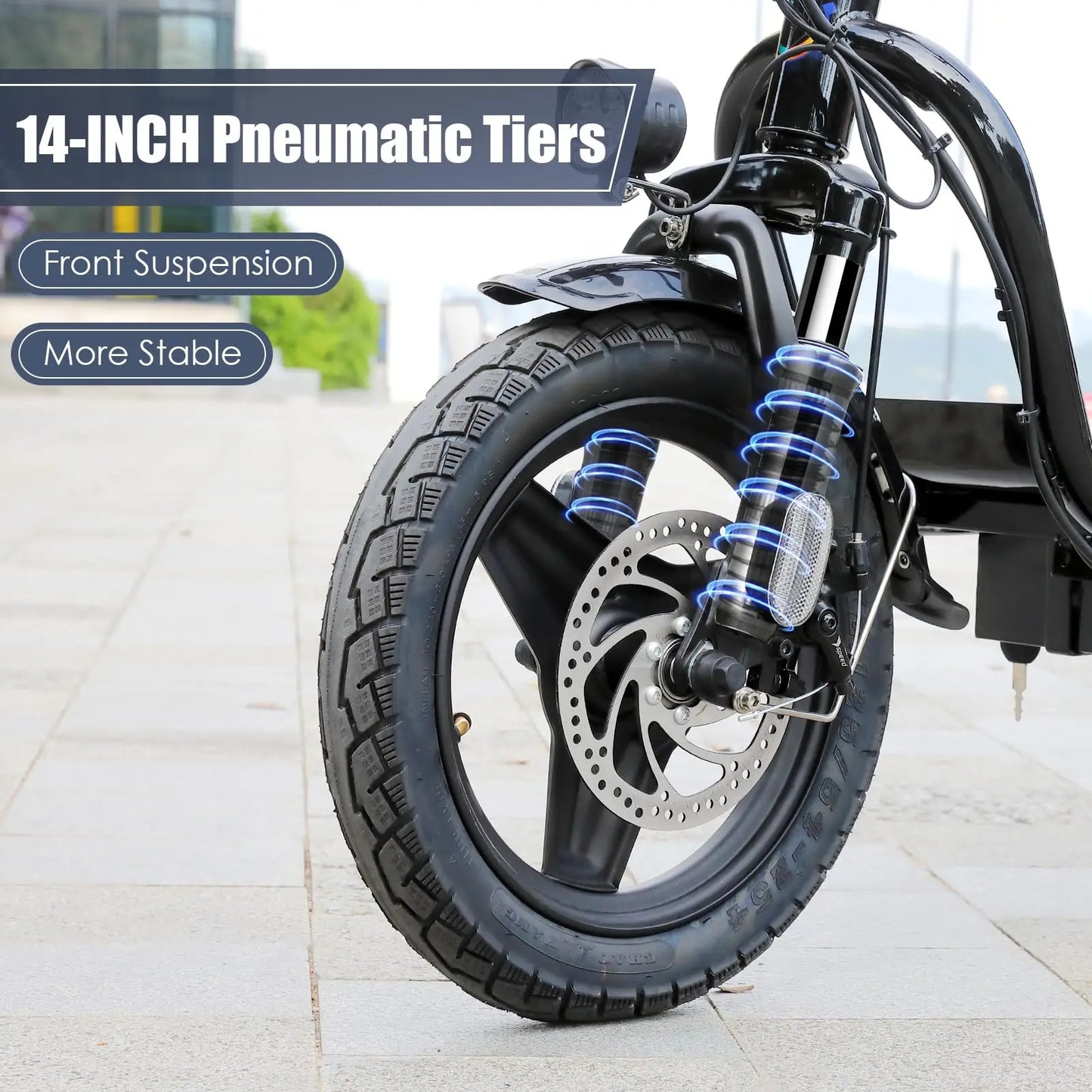 Caroma 750W Electric Scooter With Seat 500Wh Battery