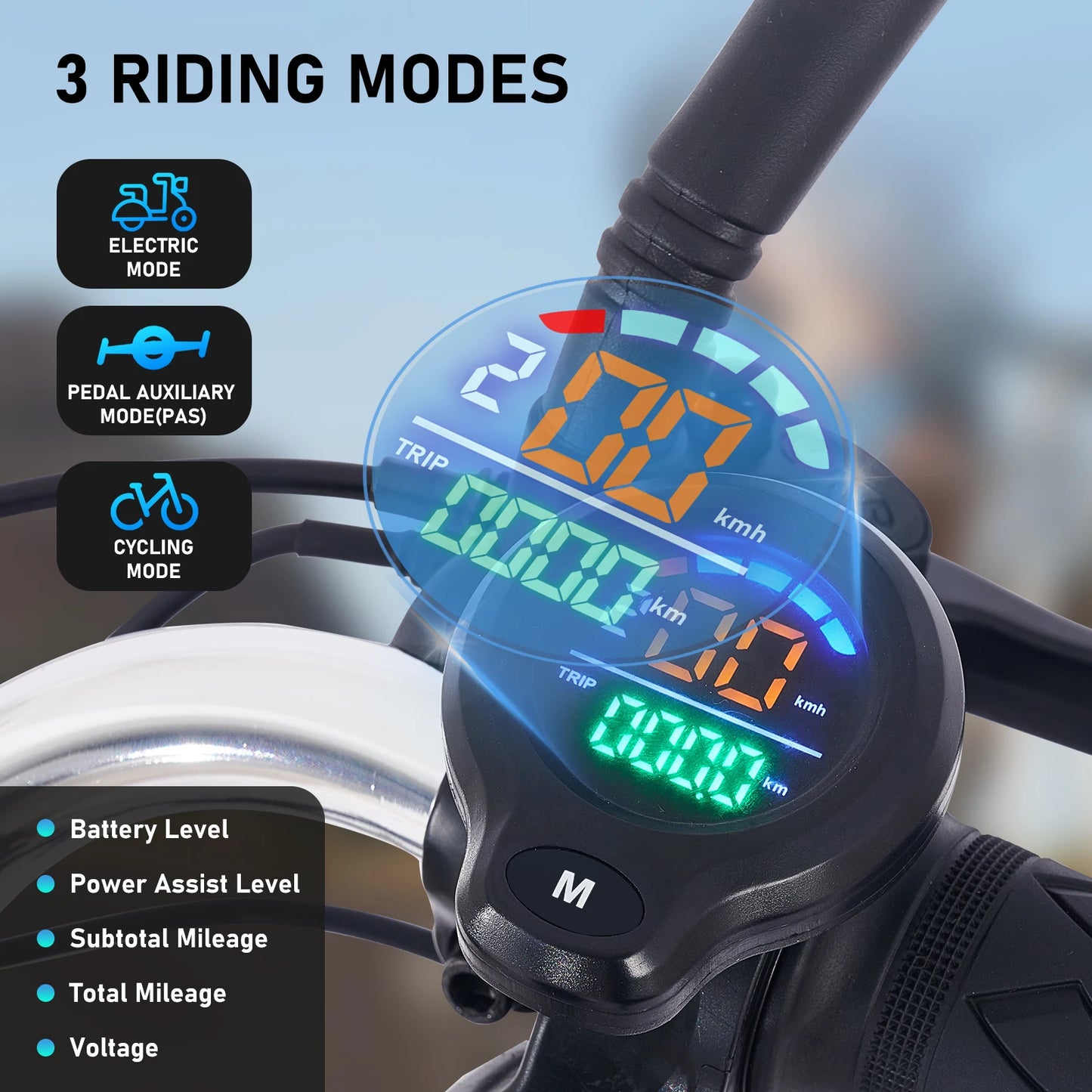 Hign-concerned Adult Folding Electric Trike 350W Peak Motor