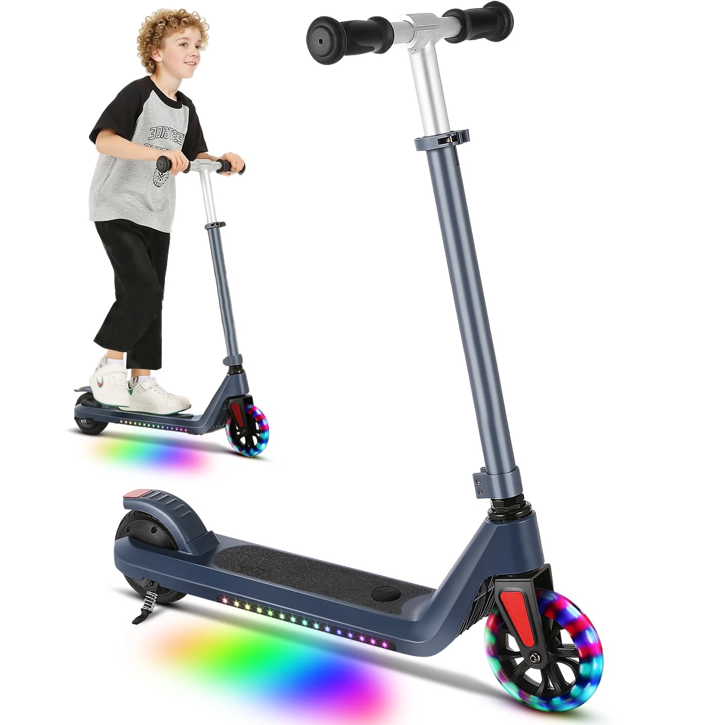 CAROMAC Kids Electric Scooter 120W Foldable Led Display