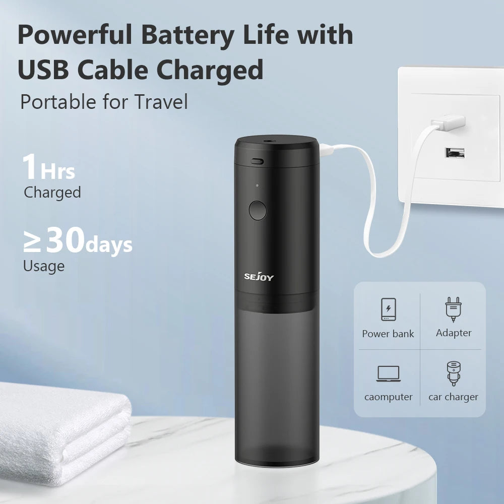 Sejoy Portable Oral Irrigator Water Flosser USB Rechargeable