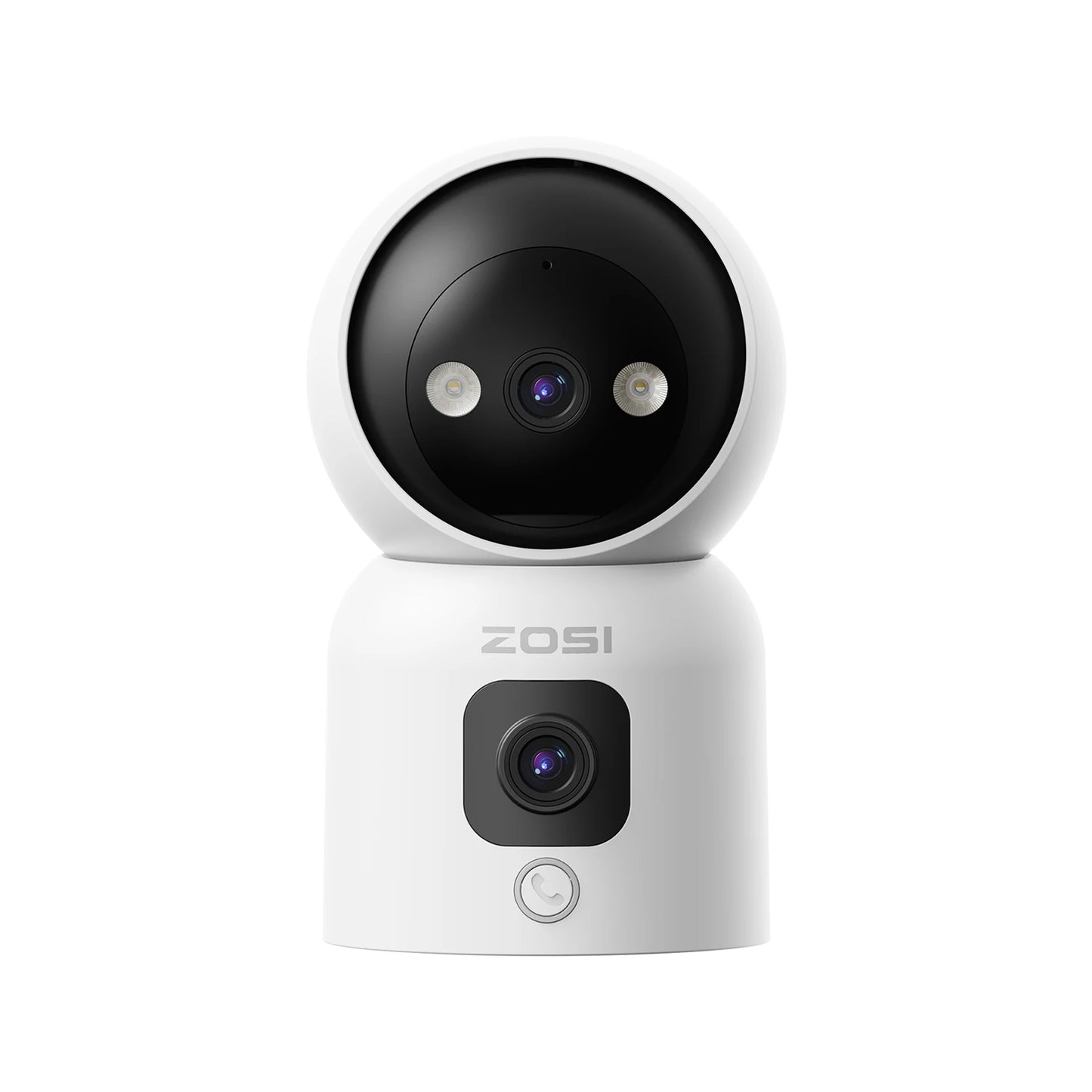 ZOSI 6MP Dual Lens Indoor IP Camera With Two-Way Video