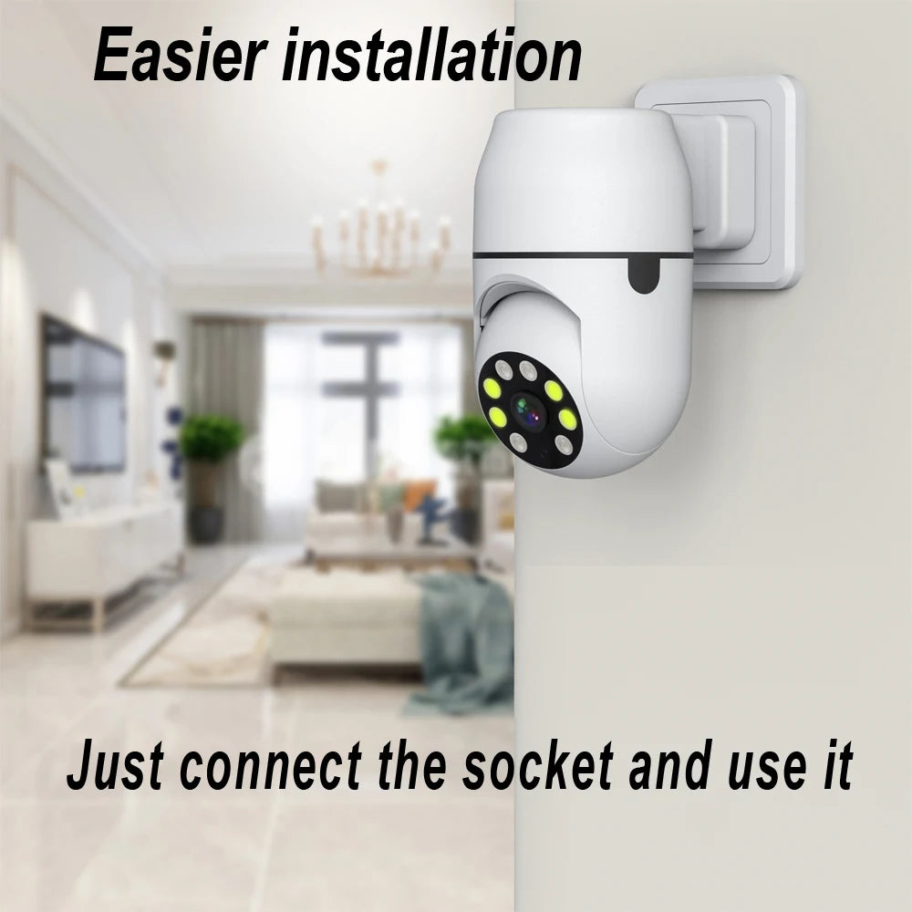 JIENUO Tuya PTZ IP Camera Auto Tracking 1080P Night Vision