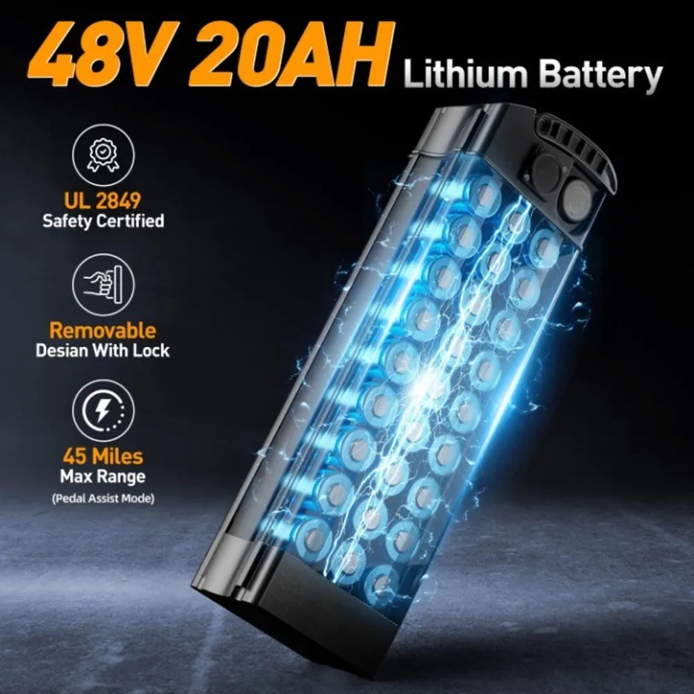 Origin Folding Electric Bike 500W Peak Motor 14 Inch Tire