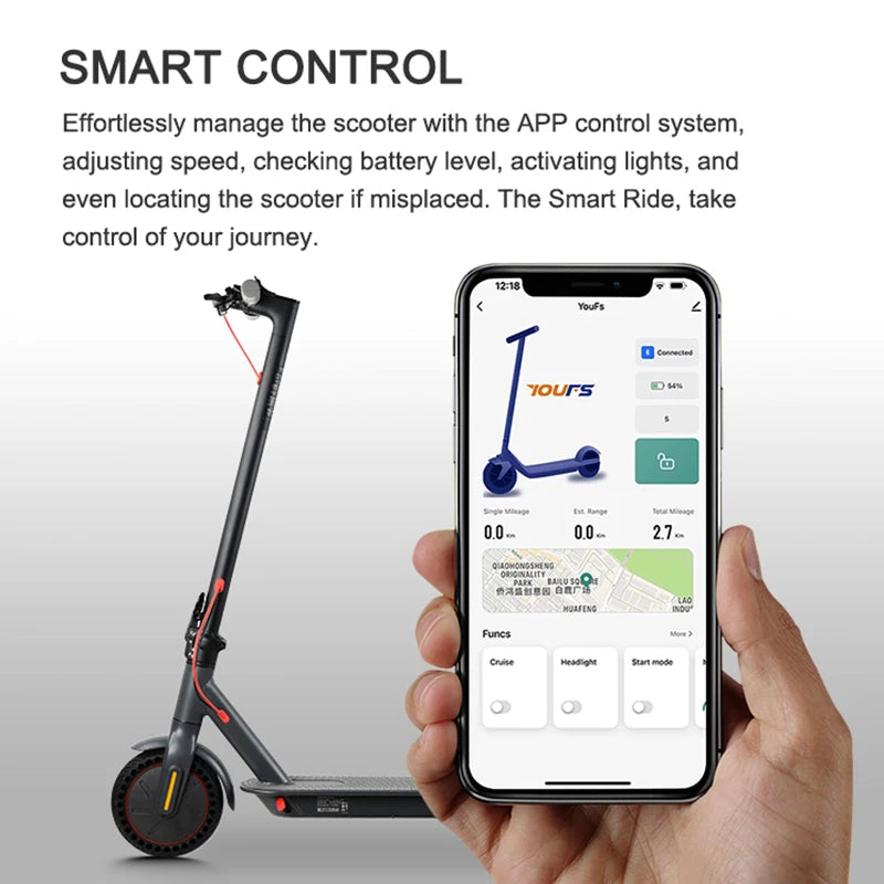 Mankeel MK083 Electric Scooter 350W Foldable App Control