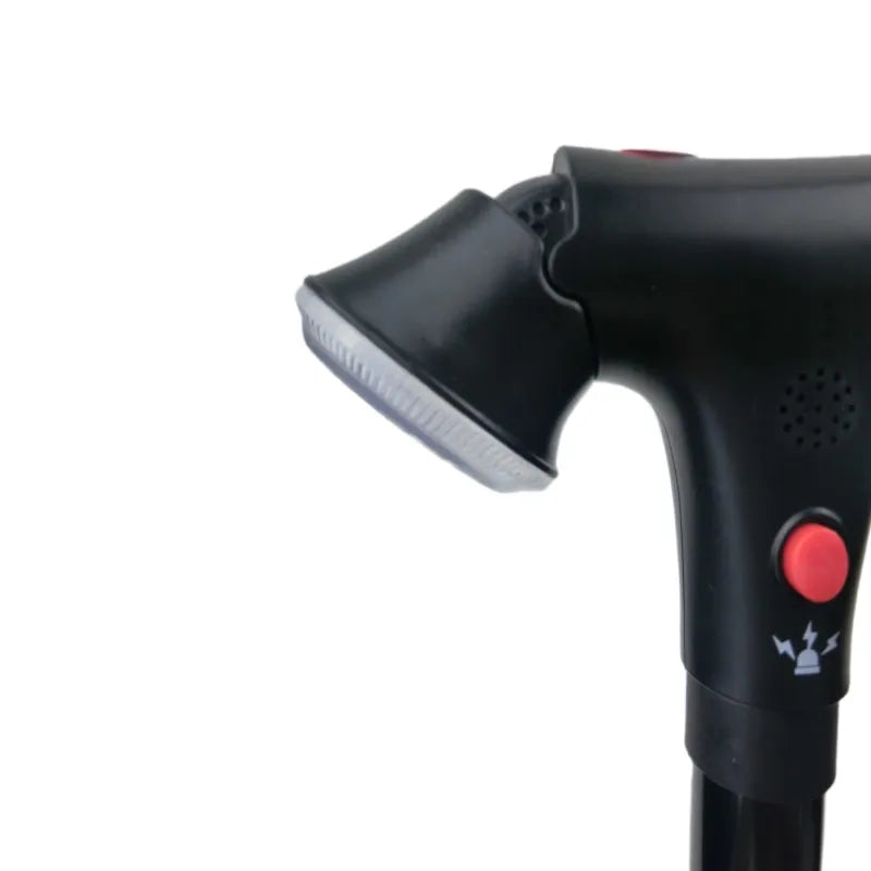 FujianChoice LED Alarm Folding Cane With Light And Handle