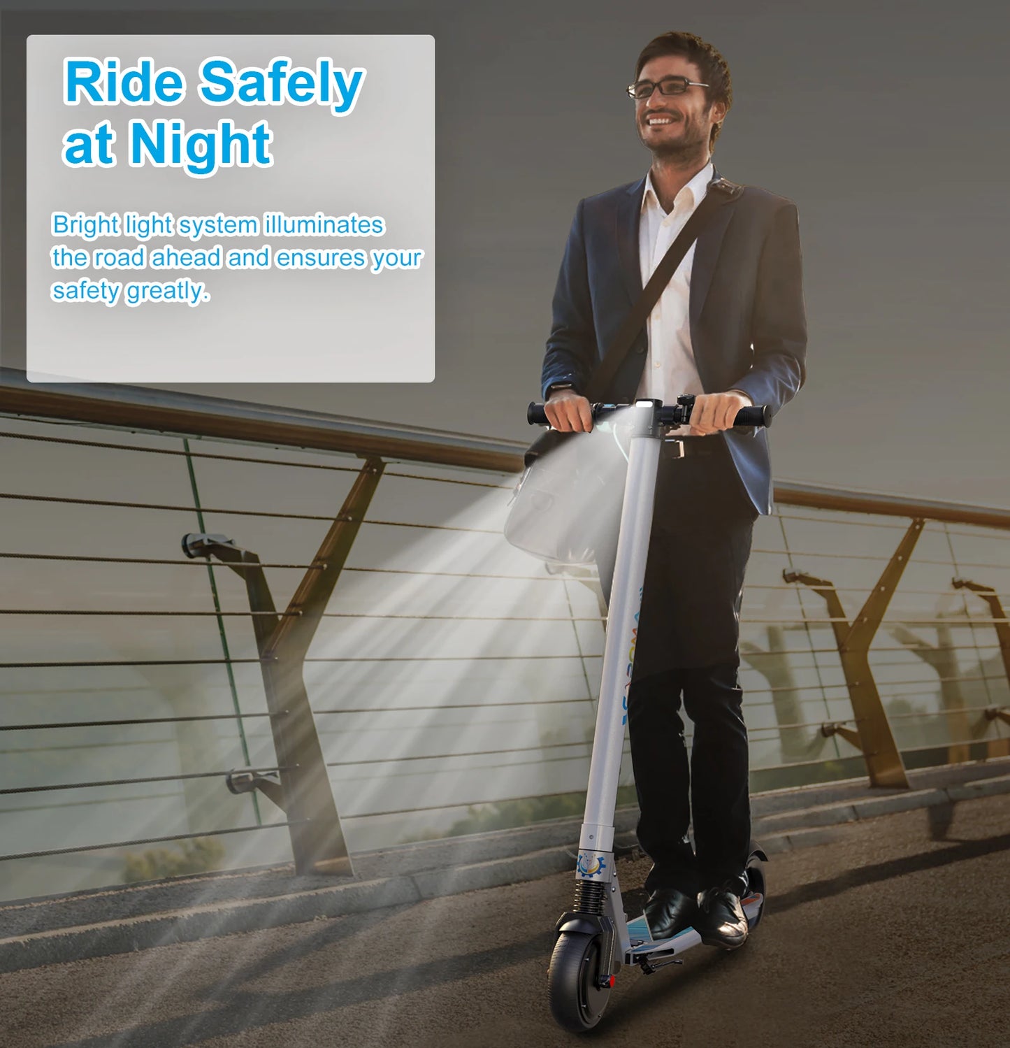 Caroma Folding Electric Scooter With Cruise Control