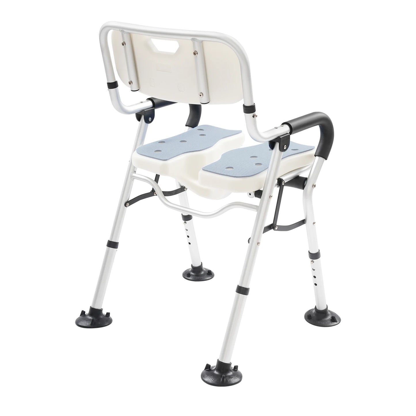 Bymaocar U Shape Folding Shower Chair For Elderly