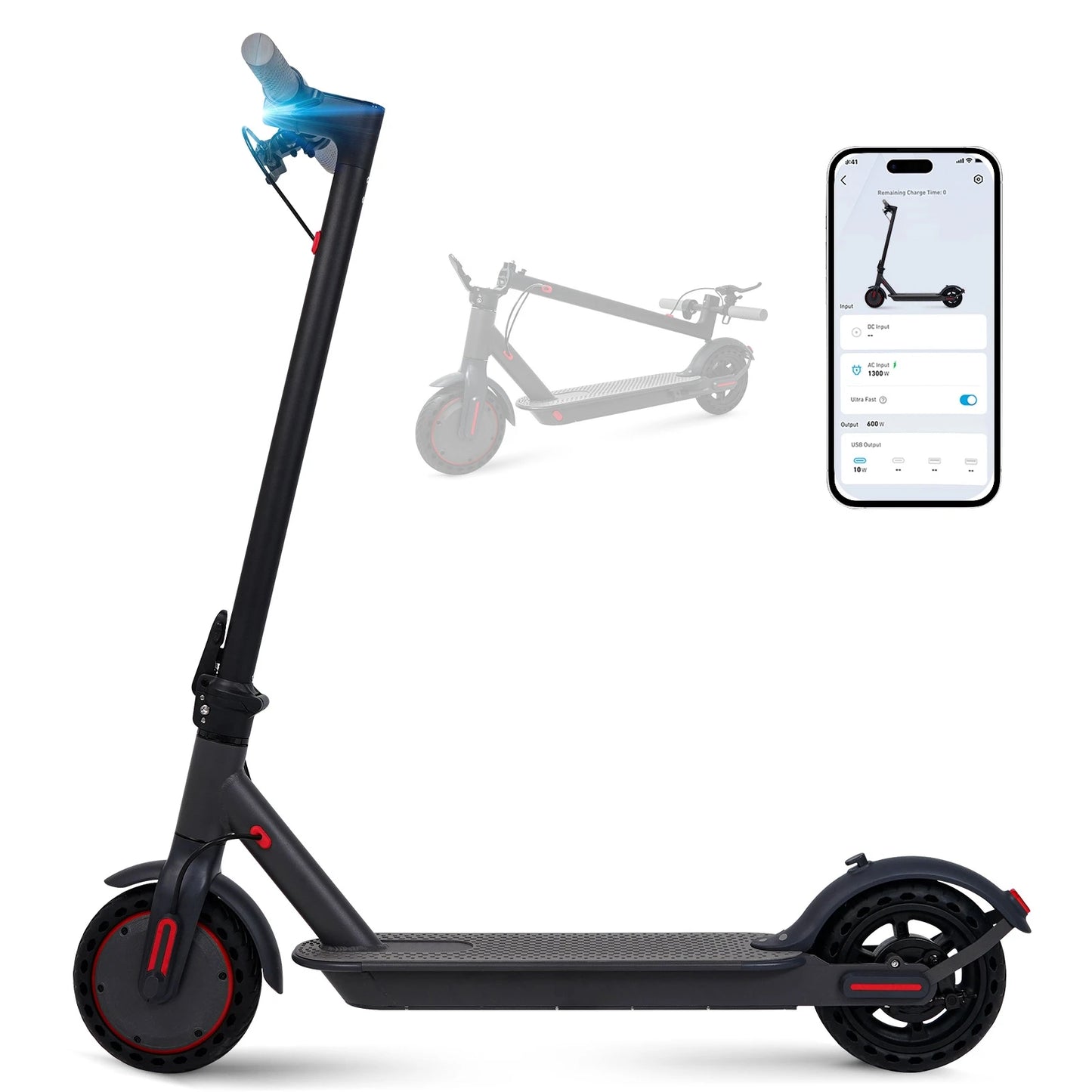 SURPOOTER Electric Scooter 350W Foldable 36V Battery