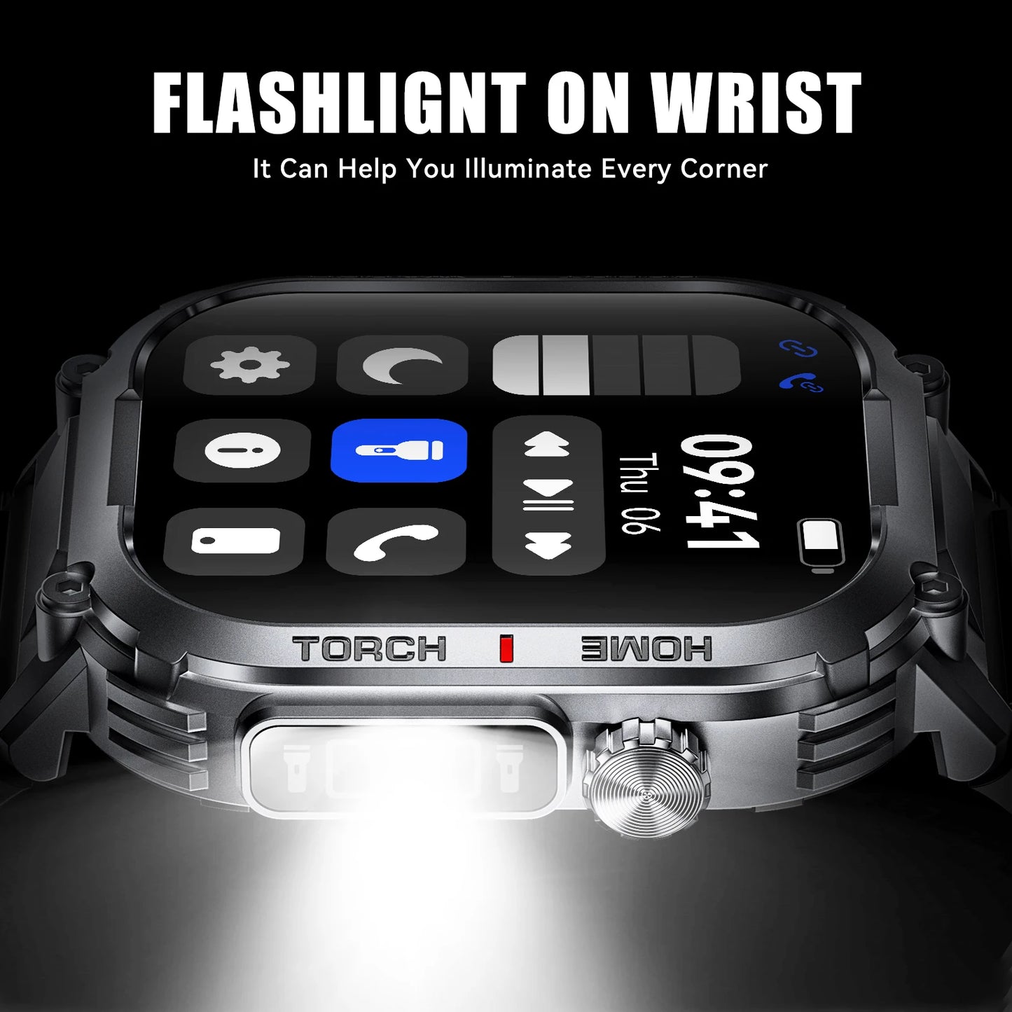 EIGIIS S320B Smart Watch Men 3ATM Waterproof