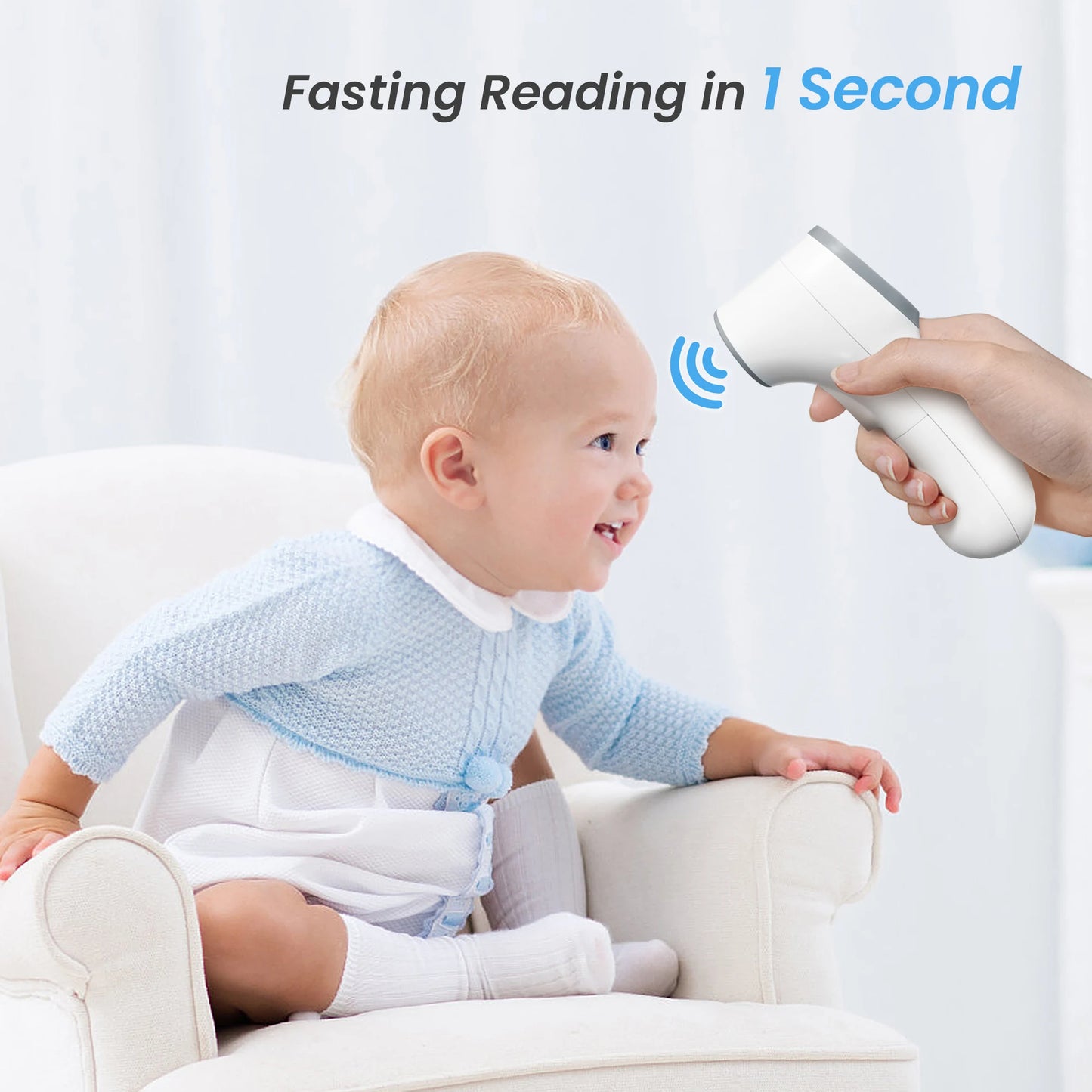 Sejoy Infrared Digital Thermometer Non Contact Forehead Ear Body Temperature