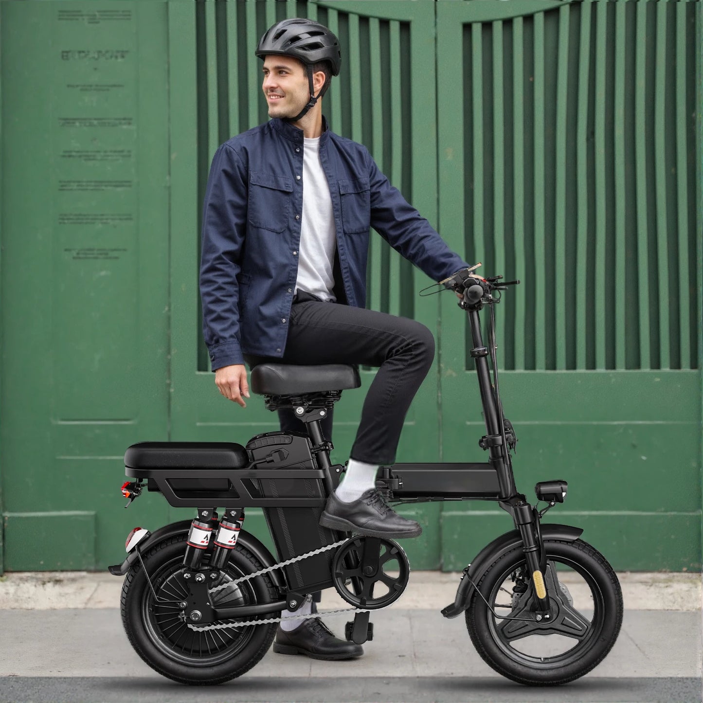 Origin Folding Electric Bike 500W Peak Motor 14 Inch Tire