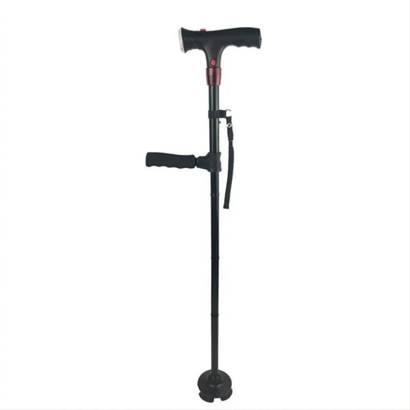 FujianChoice LED Alarm Folding Cane With Light And Handle
