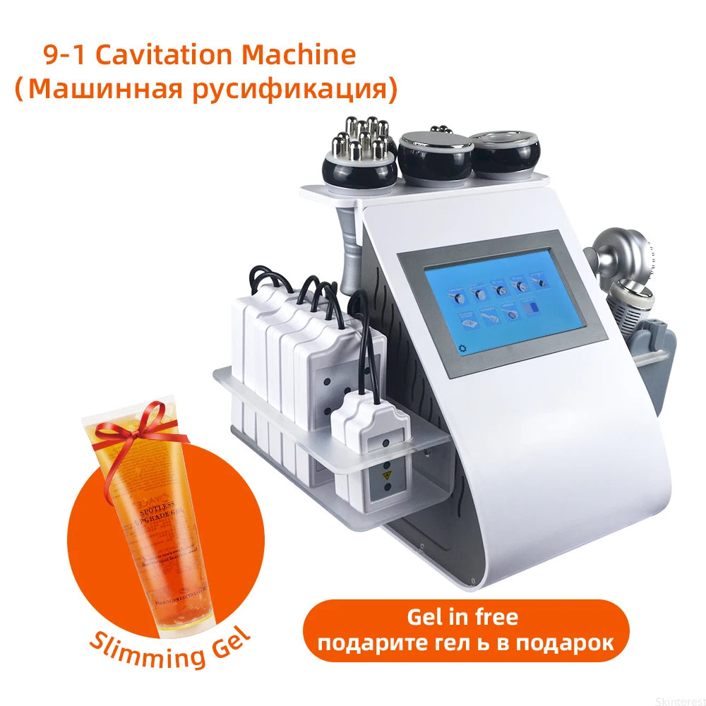 Nourishbelle 9in1 Cavitation Ultrasonic Body Slimming Machine