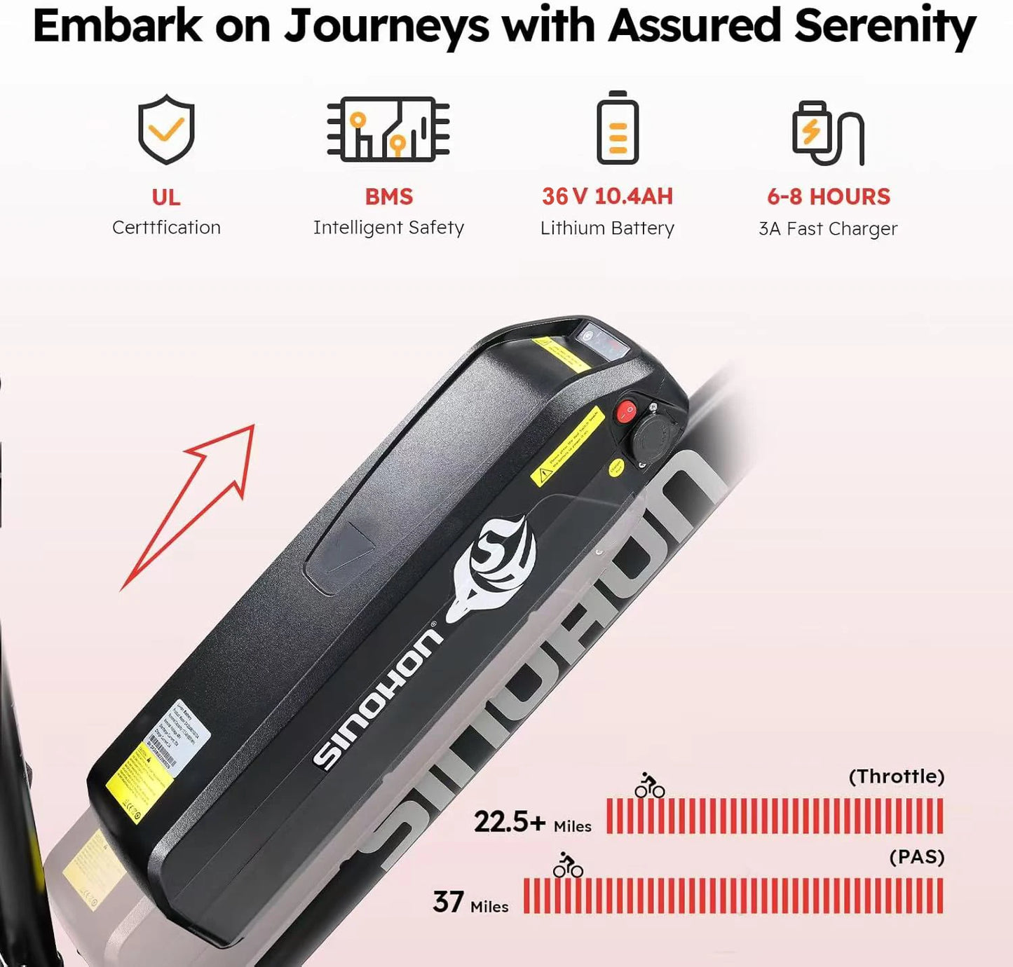 Max Speed EM200 Electric Bike 500W Brushless Motor