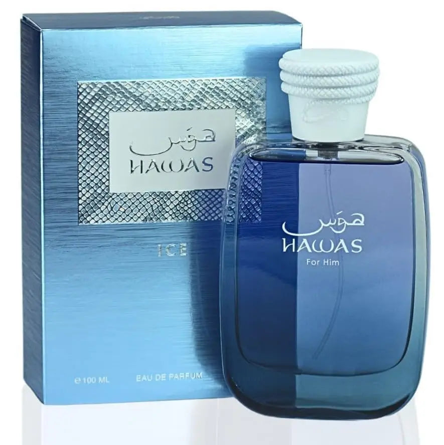 Rasasi Hawas Ice Eau De Parfum For Men Long Lasting Fragrance