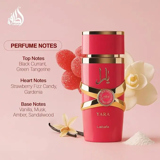 Lattafa Dark Yara Unisex Pheromone Fragrance Perfume