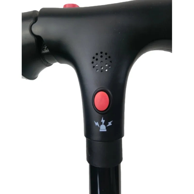 FujianChoice LED Alarm Folding Cane With Light And Handle