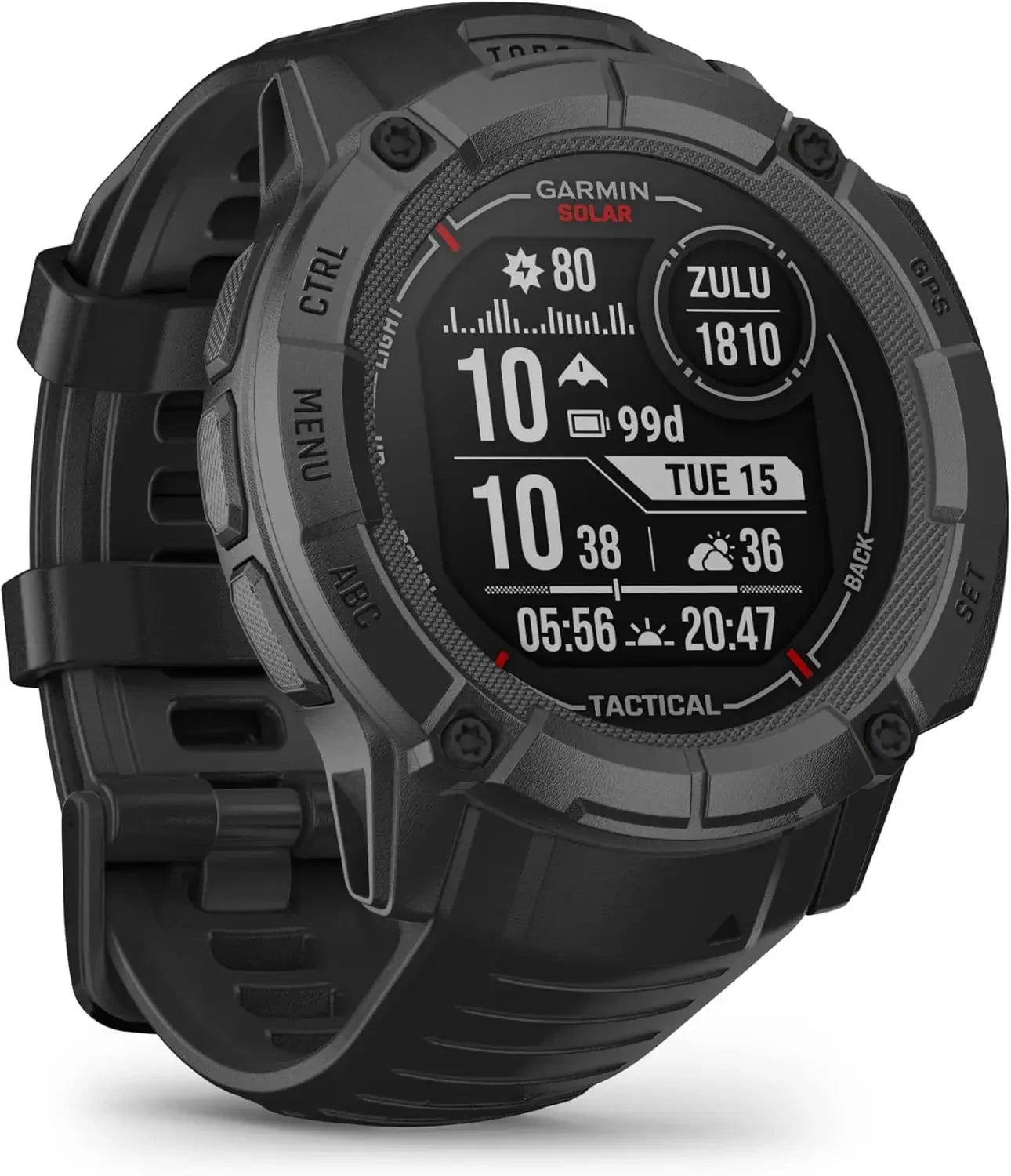 Garmin Instinct 2X Solar Tactical Edition Rugged GPS Watch